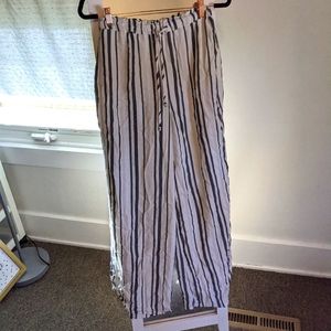 Wide Leg Linen Pant